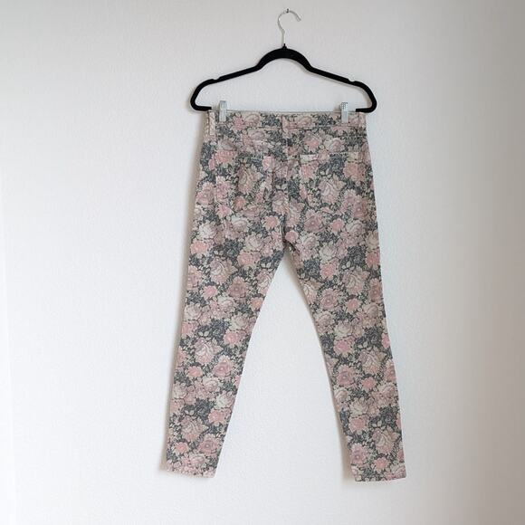 Anthropologie Current/Elliott The Stiletto Mid-Rise Skinny Cropped Jeans, sz 28 - Picture 3 of 9